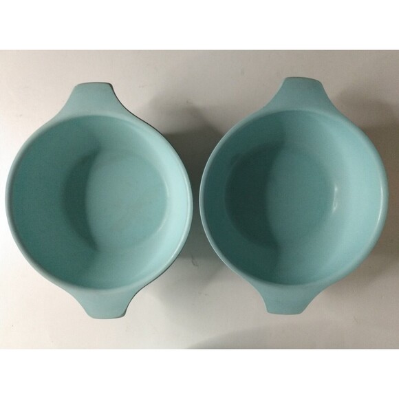Watertown Lifetime Wear Robin Egg - Turquoise Blue Creamer & 2 Sugar Bowls - Picture 3 of 9